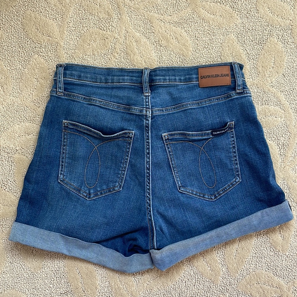 Calvin Klein Jean Shorts - Picture 2 of 5